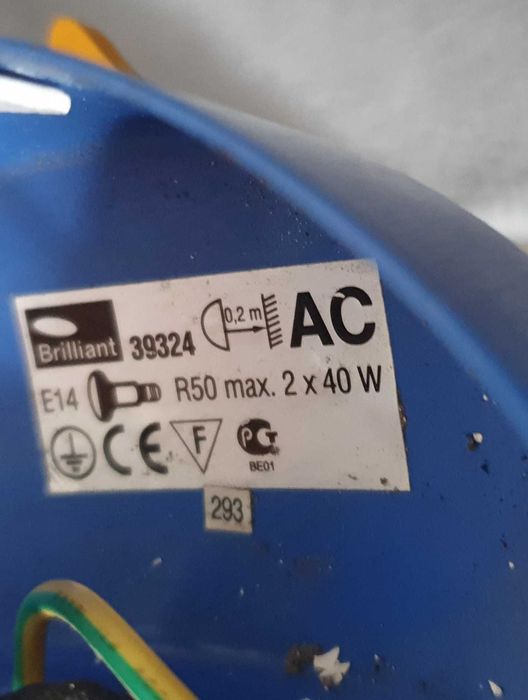 Candeeiro Infantil de teto para quarto de criança, marca Brilliant