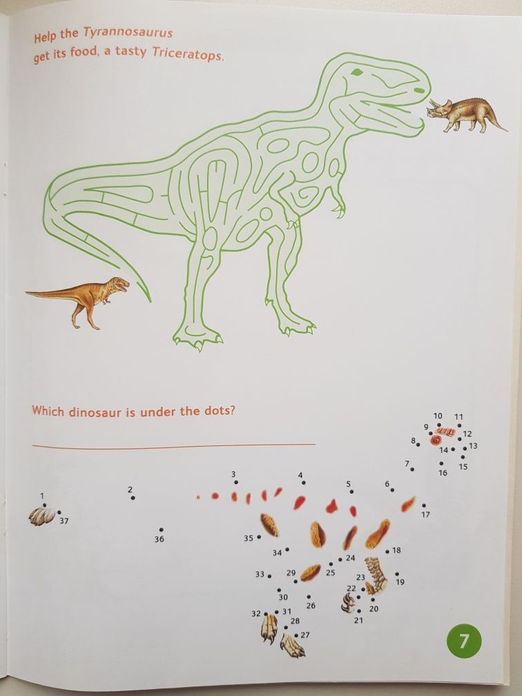 Dinosaur Sticker Book, Natural History Museum