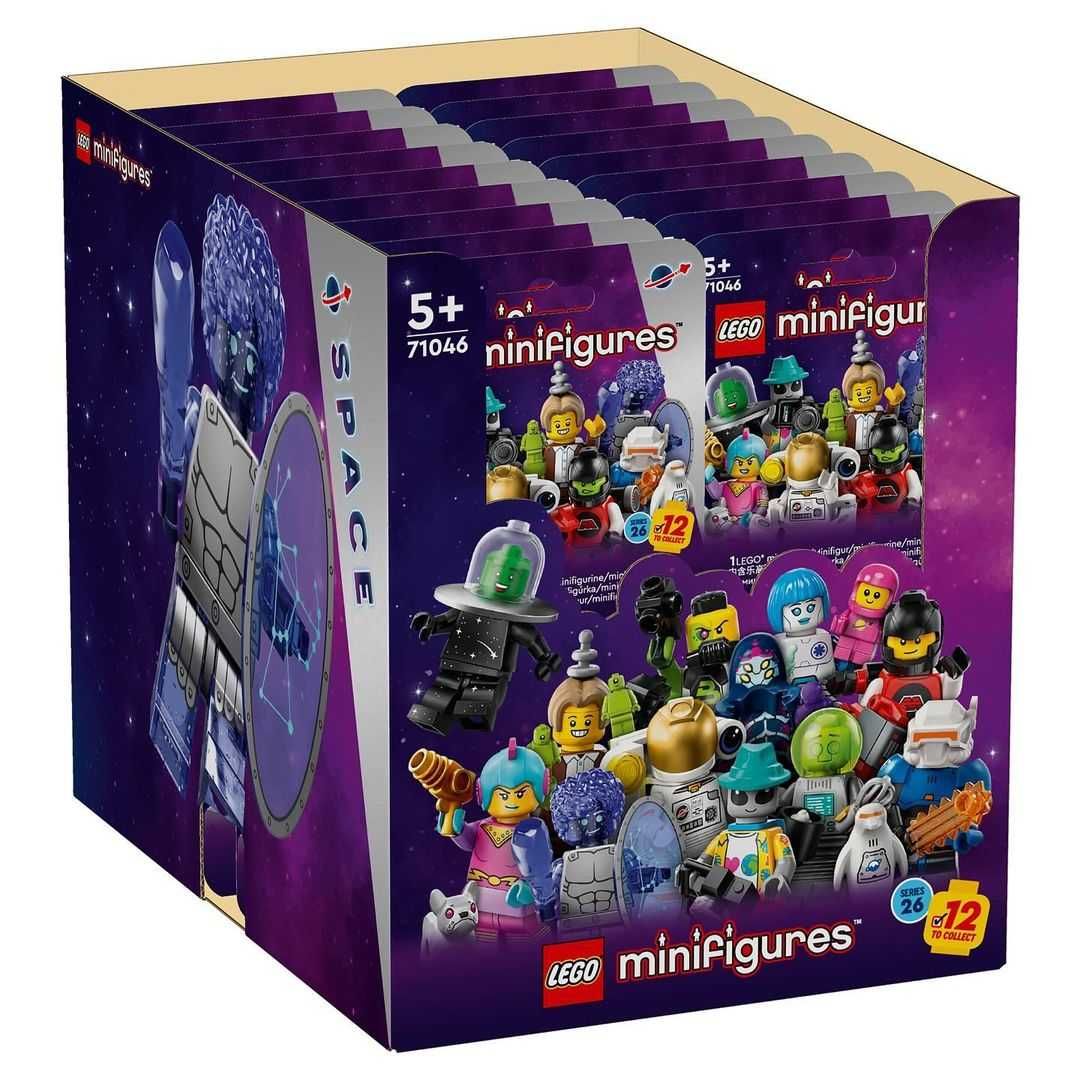 Lego Minifiguras Series - Marvel, Marretas, Serie 24, 25, e 26