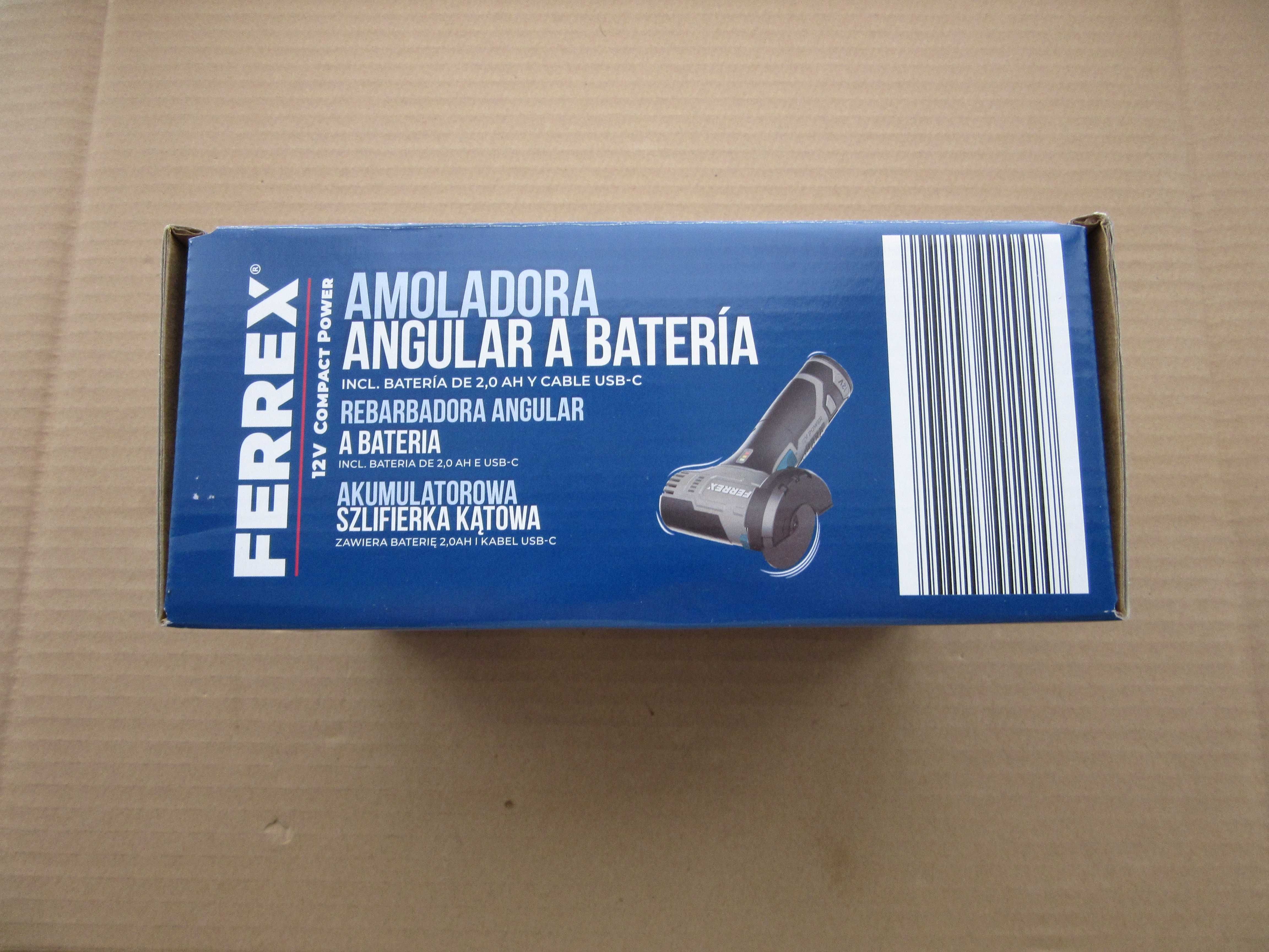 Mini Rebarbadora Angular a Bateria *** NOVA *** com Bateria