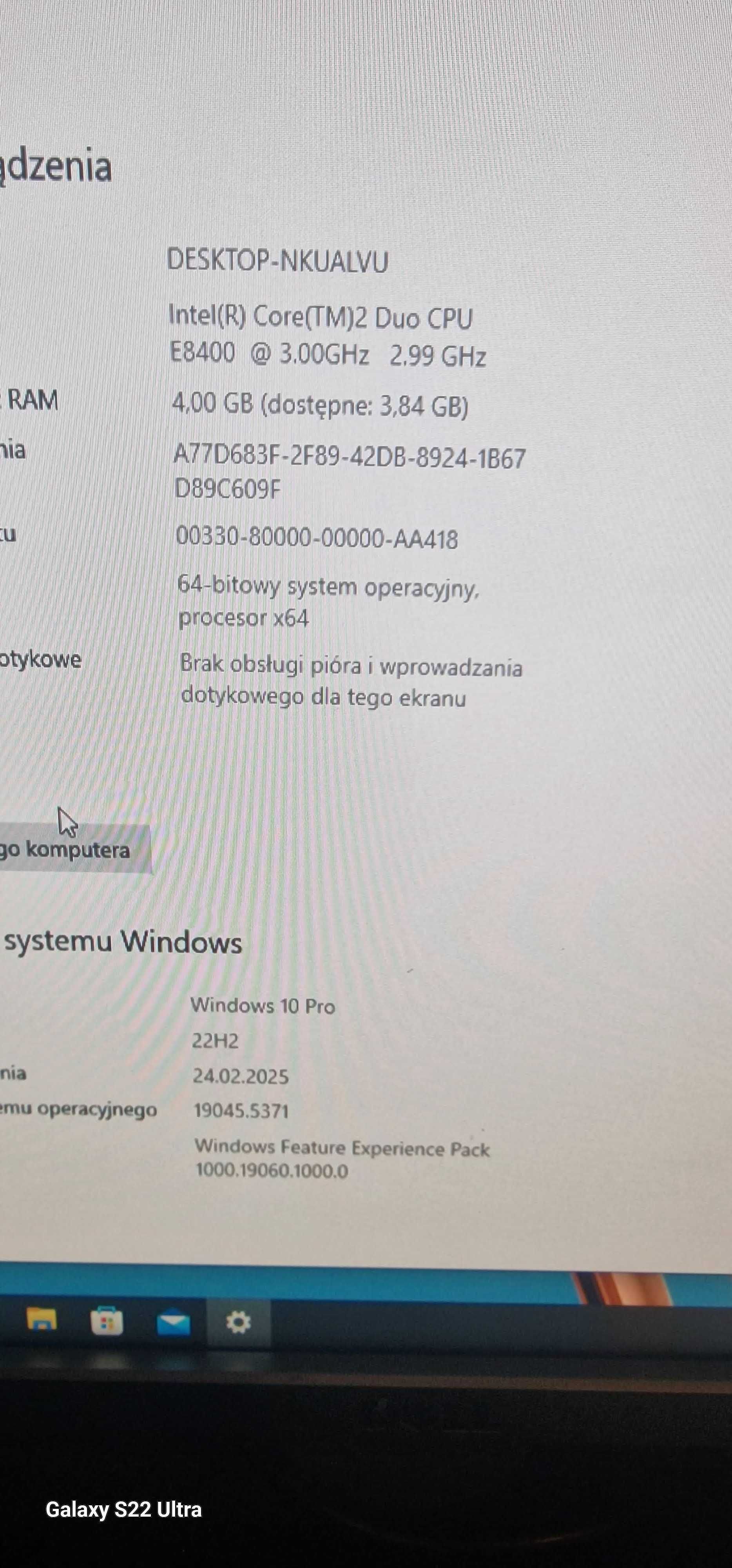 Komputer Dell Optiplex 780 + Monitor Dell