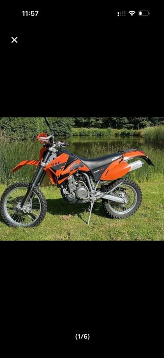 KTM SXC 625 Rejestracja Szwecja