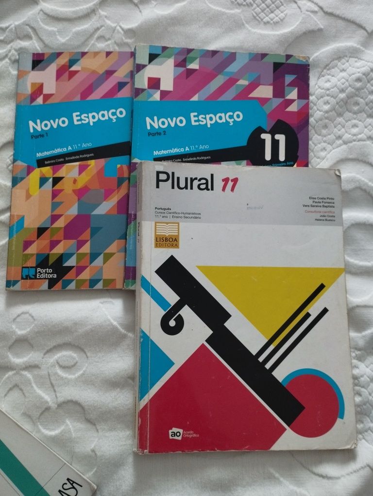 Livros escolares 11 e 12 ano cada livro 3€  em bom estado