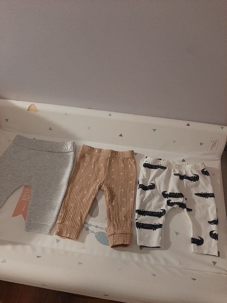 3 x spodnie legginsy dla chłopca/dziewczynki