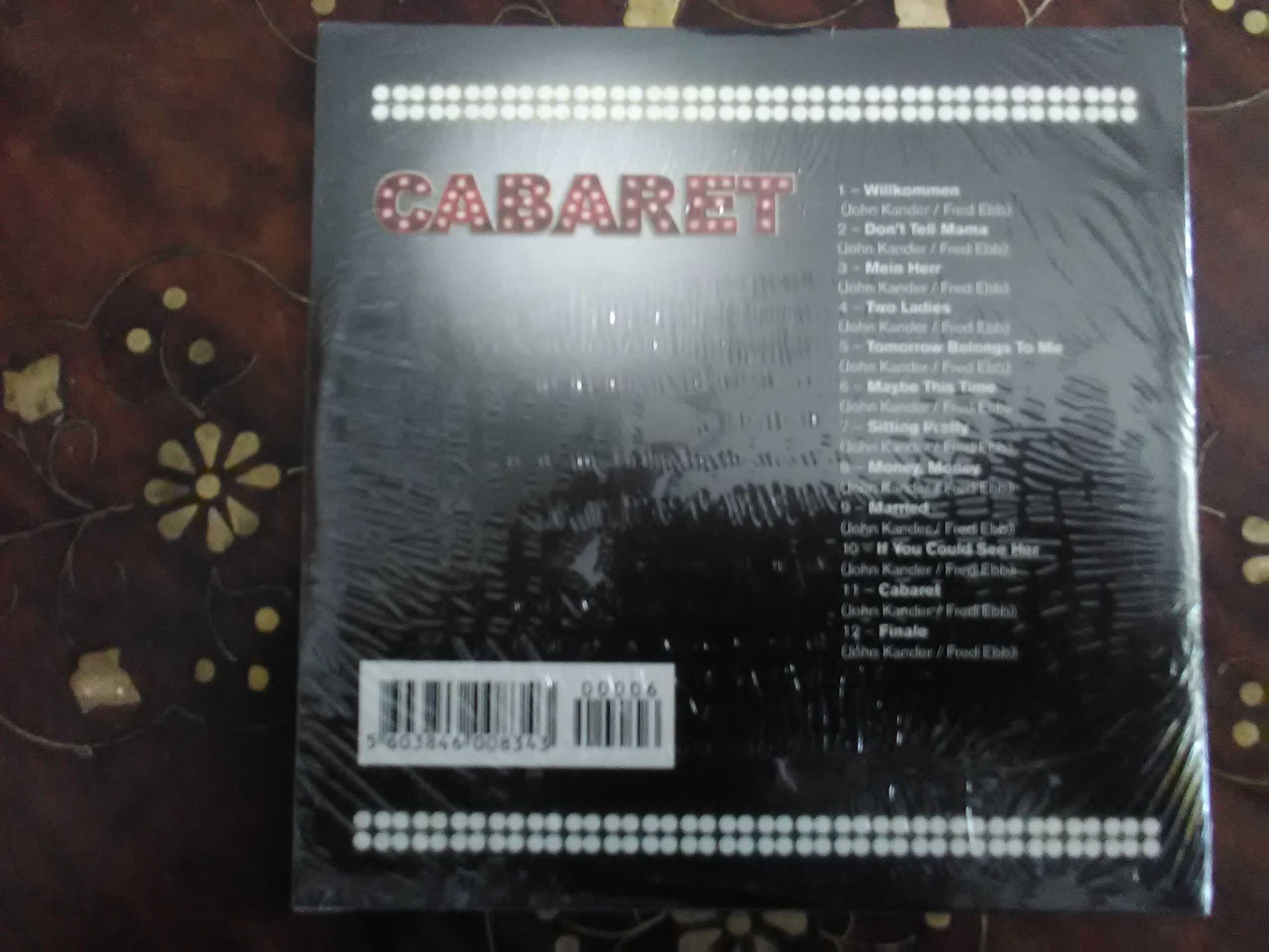 CD Cabaret novo, selado