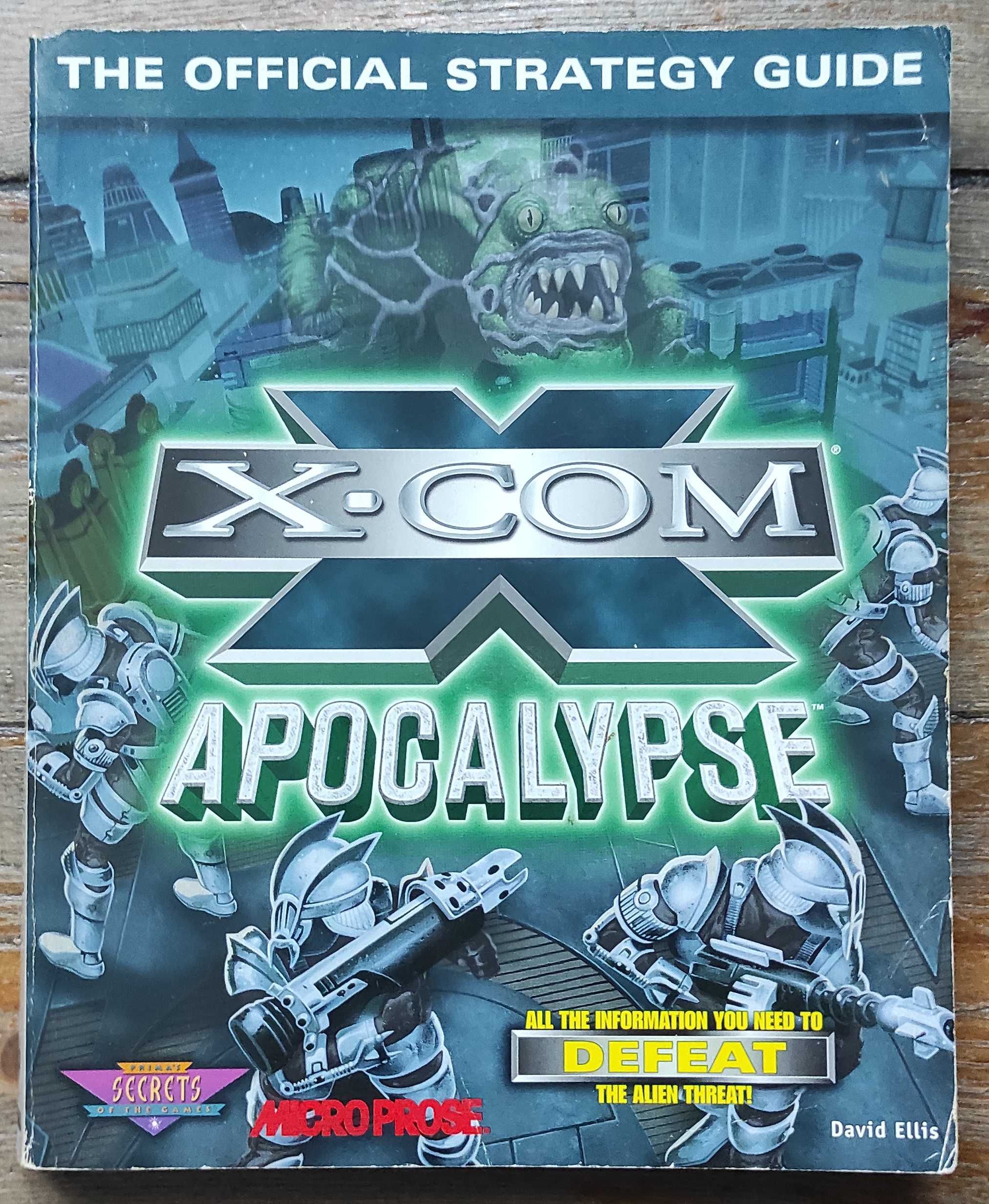 X-COM: Apocalypse gra Big Box PC + oficjalny poradnik [ANG]