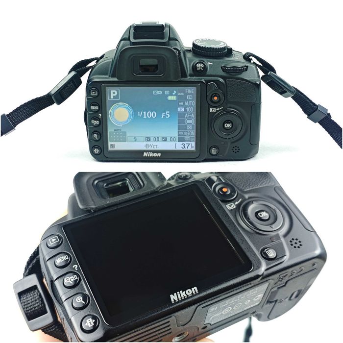 Дзеркальний фотоапарат Nikon D3100 KIT 18-55mm 32Gb + коробка