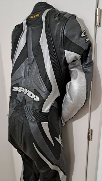 Spidi 48 jednoczęściowy kombinezon motocyklowy skórzany sportowy 1PC
