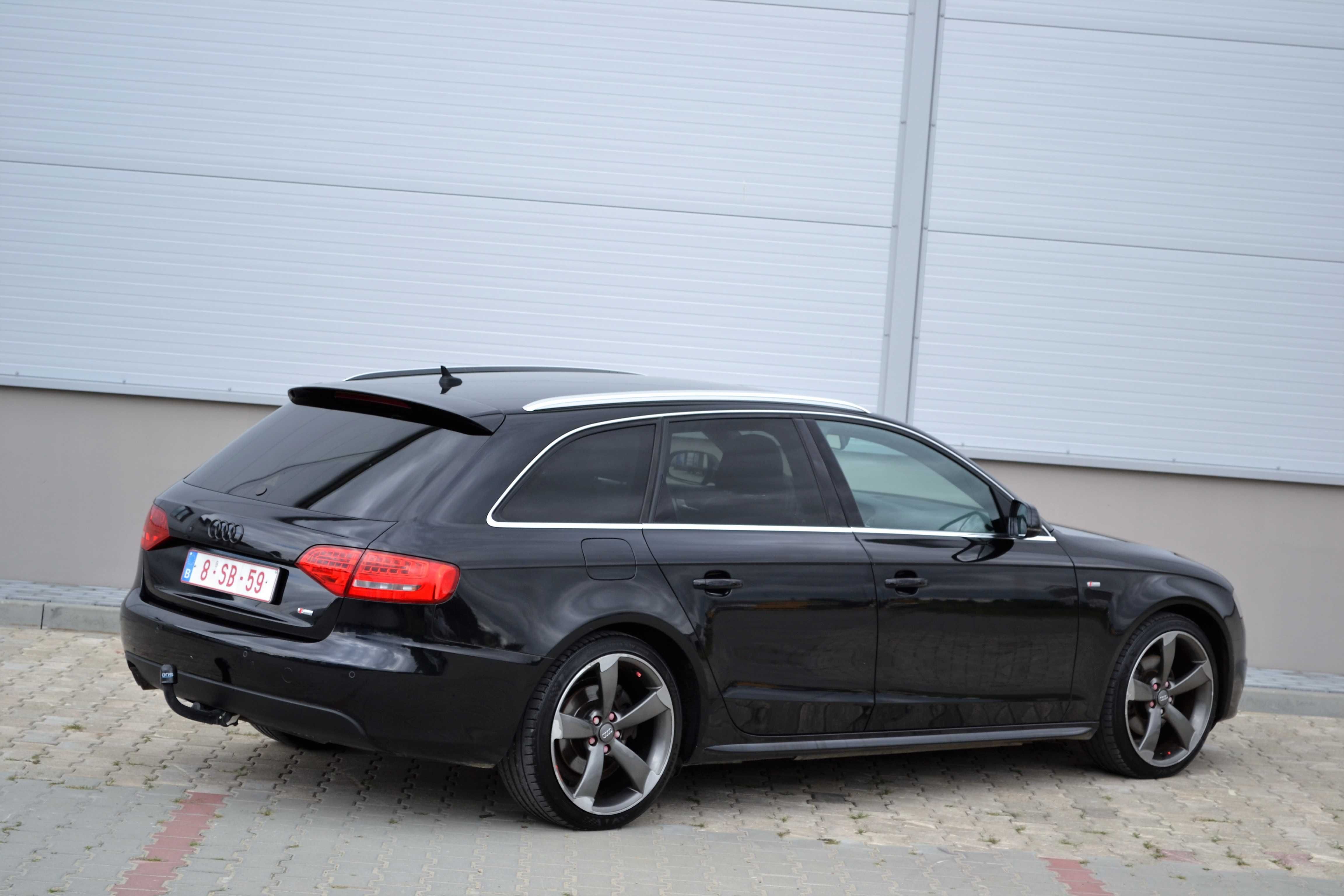Audi A4 B8 S-Line 2.0TDI 143KM**Xenon**Navi**Pół-skóra**LED*2 kpl. kół
