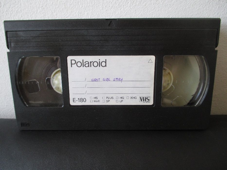 Cassete Polaroid VHS 180'