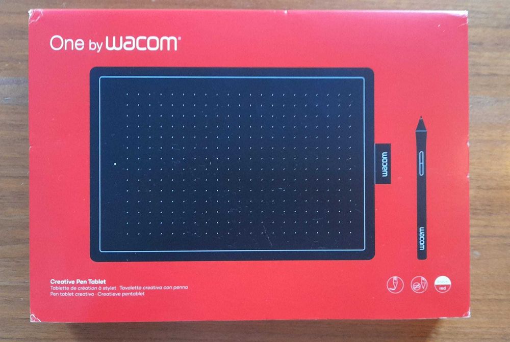 Mesa Digitalizadora WACOM One by Wacom M (USB - 216 x 135 mm)