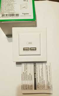 USB-розетка .    Schneider Electric Asfora EPH2700221