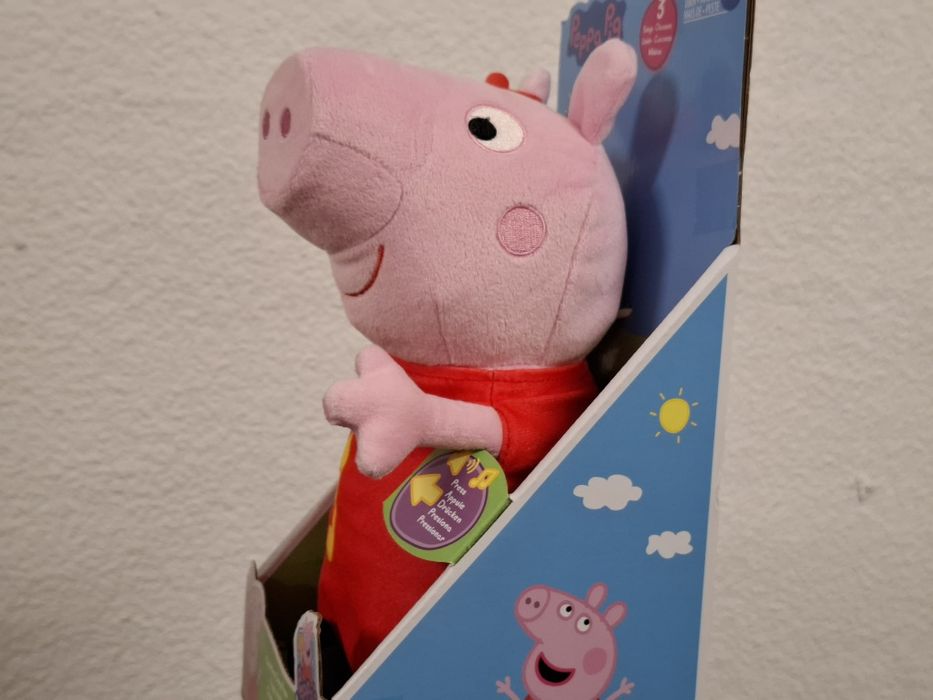 Maskotka, śpiewająca świnka Peppa Hasbro 25 cm - NOWA