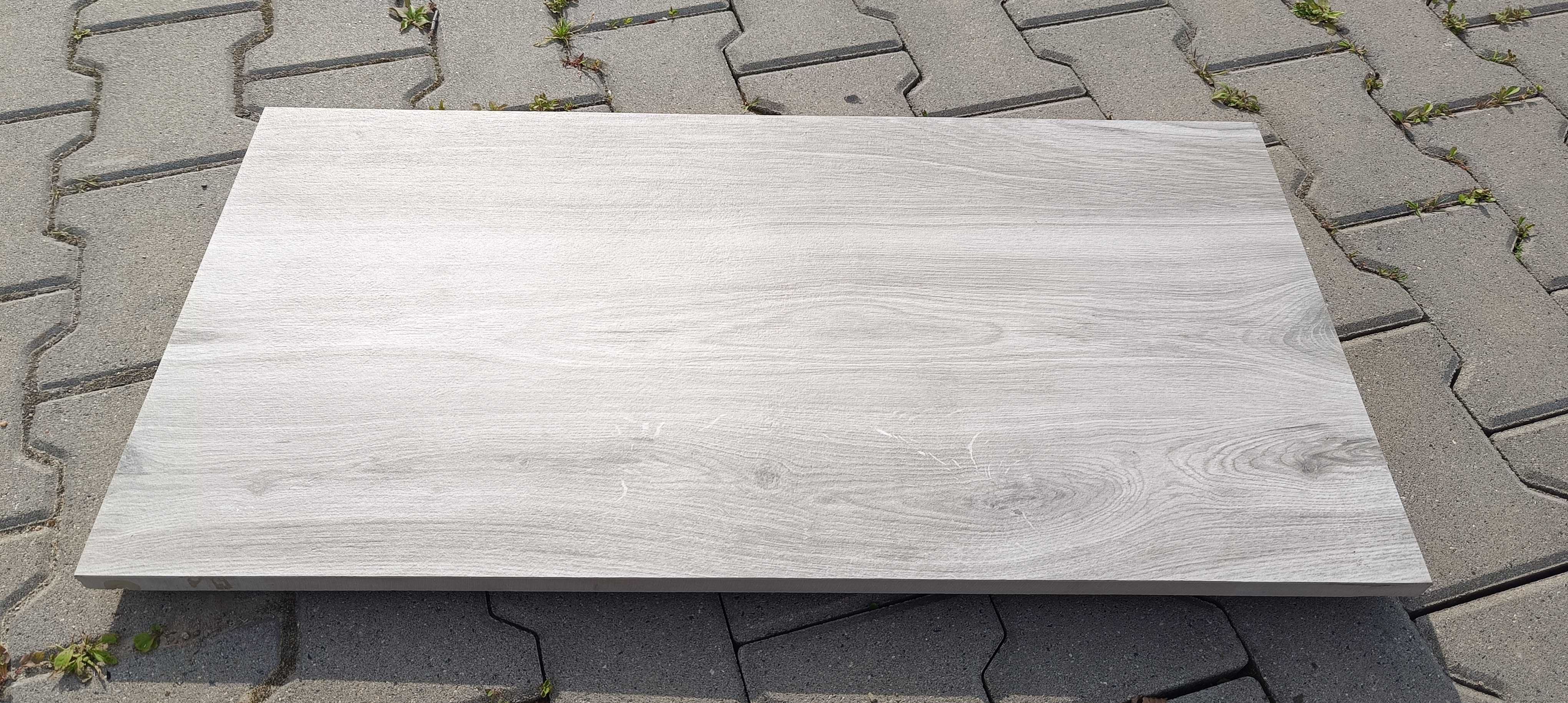 Płytki balkonowe tarasy chodniki gres matowy Camos Grey 39,7x79,7x2 cm