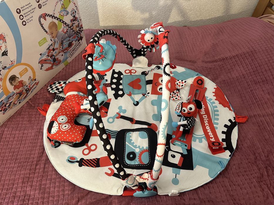 Розвиваючий музичний килимок Yookidoo Роболенд