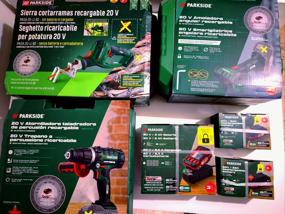 Lote Parkside 20v