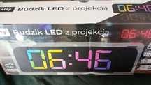 Budzik z projektorem