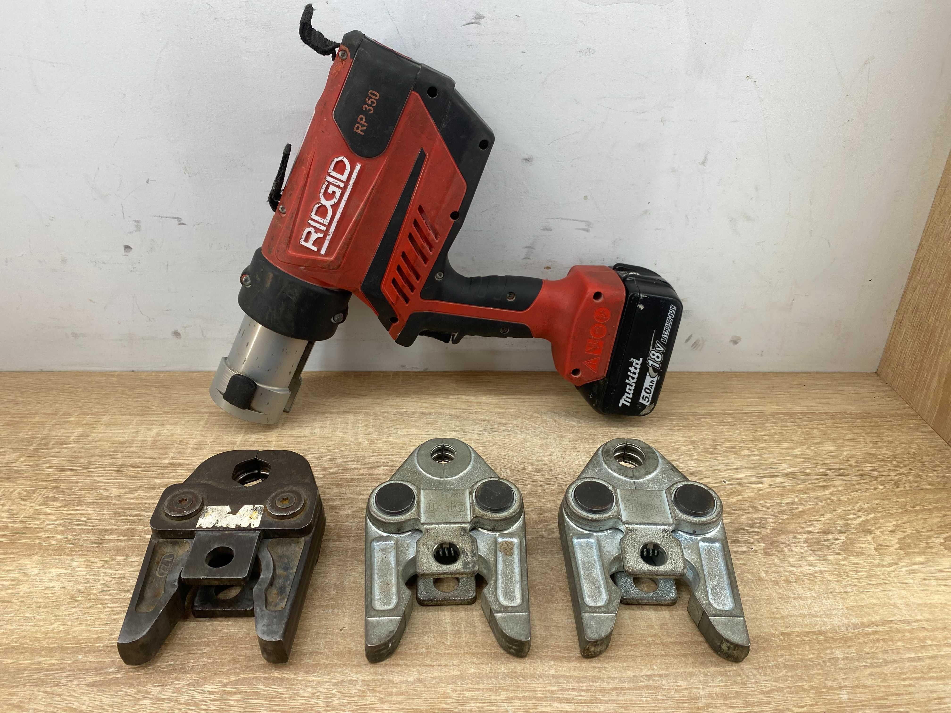 Zaciskarka  Ridgid RP 350-B z szczękami|OKAZJA!!|