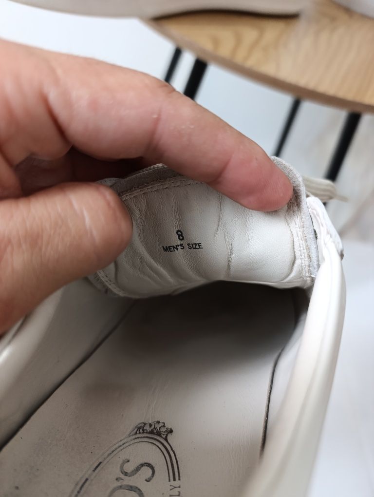 Мужские кожаные кроссовки tod’s mens leather trainers sneakers