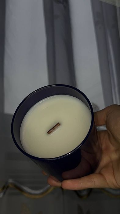 Аромасвічки ручної роботи з натурального кокосового воску