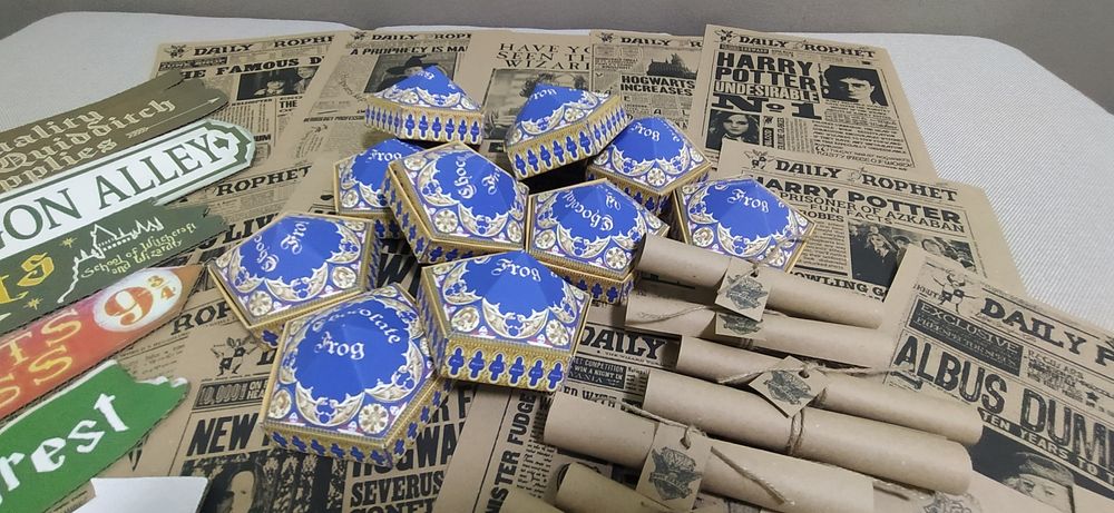 Коробочка для шоколадной жаби з Гаррі Поттер