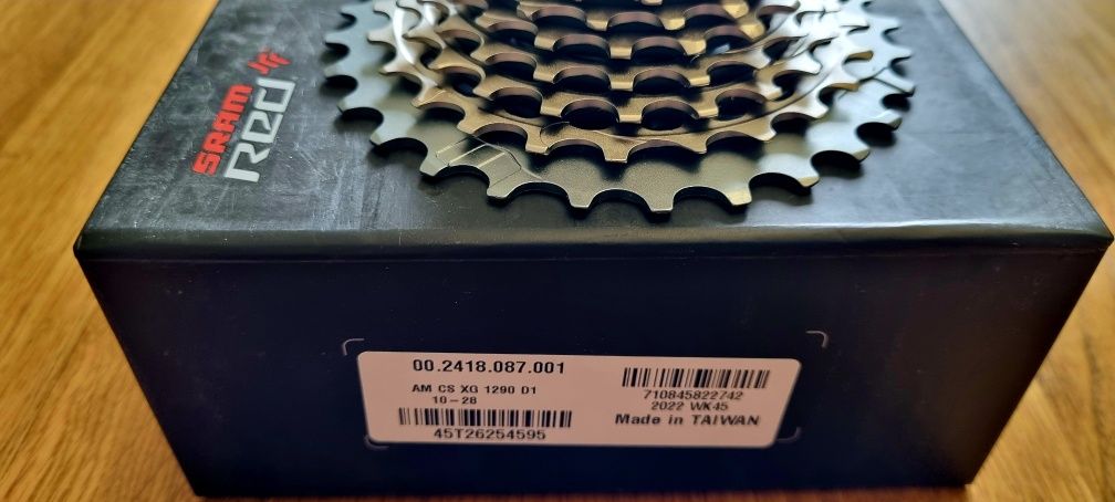 Kaseta Sram Red 10-28 12s