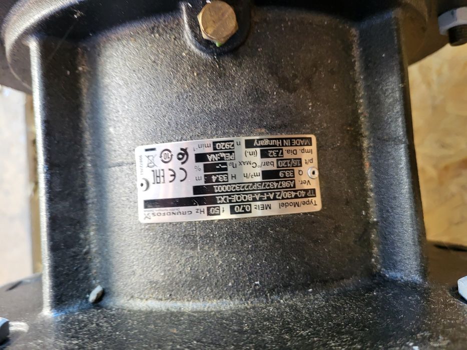 Pompa obiegowa Grundfos tp 40-430/2