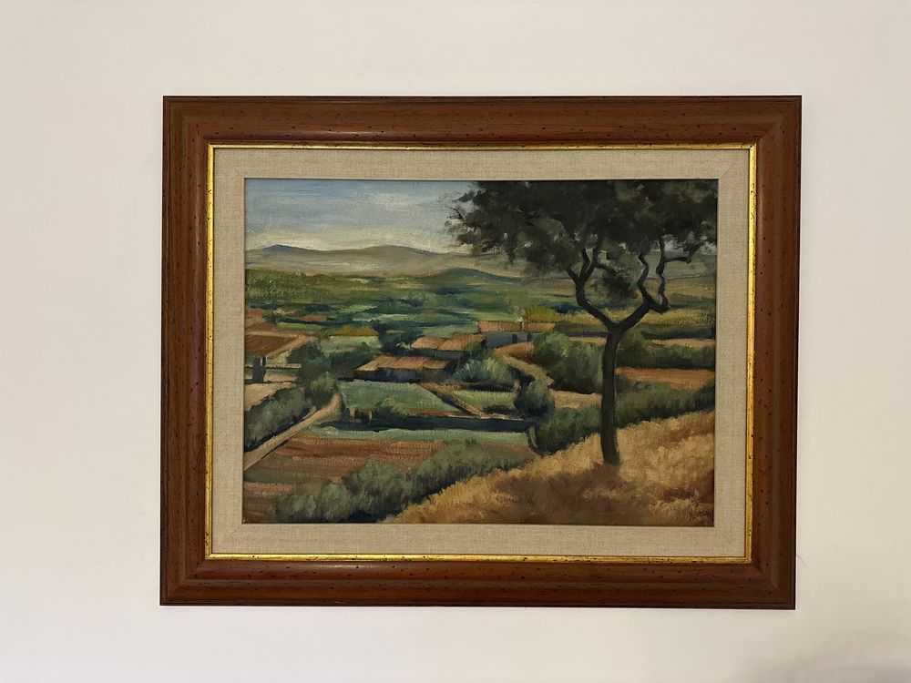 Quadro original óleo sobre tela Mário de Oliveira Soares