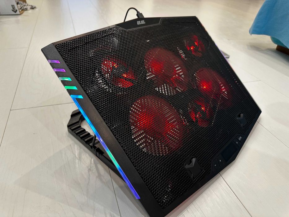 Охолоджувальна підставка для ноутбука 2E Gaming 2E-CPG-005 Black