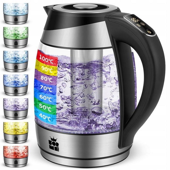 For Me ForMe Szklany Czajnik Elektryczny 1,8L