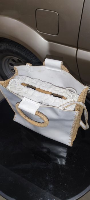 Torba shopperka boho na plażę lub zakupy