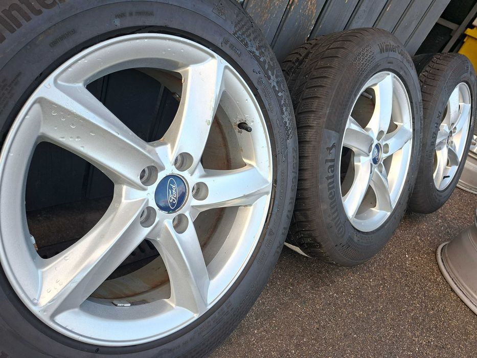 [K96] KOŁA ZIMOWE,ALUFELGI 17'' 5x108 FORD KUGA+225/65R17.