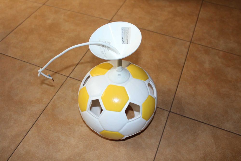 Lampa wisząca sufitowa żyrandol piłka ceramiczna SUPER STAN 2 kolory