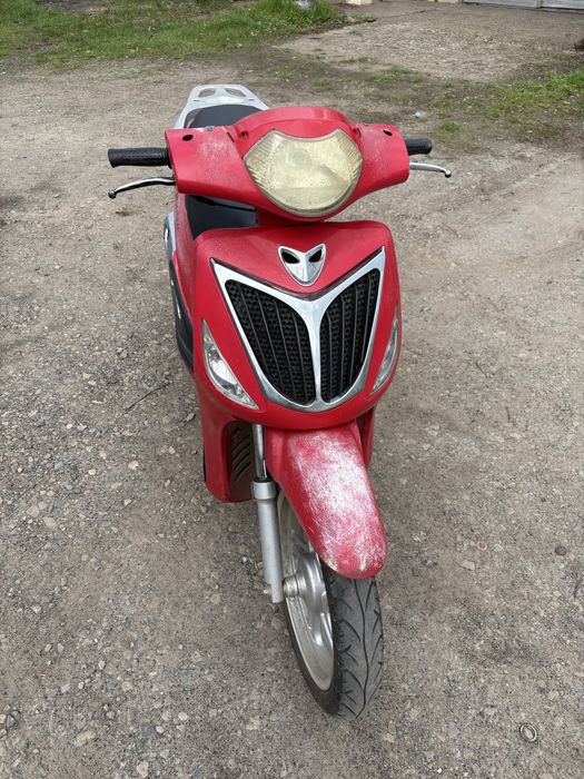 Скутер 150 кубов на ходу водянка