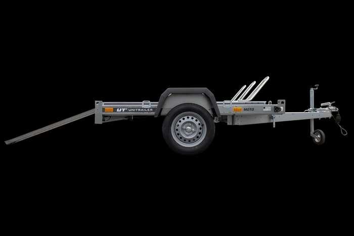Przyczepka motocyklowa 220x155 UNITRAILER MOTO 3 DMC 750 kg