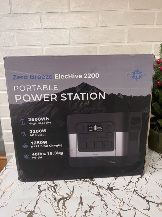 Зарядна станція ElecHive Portable Power Station 2500Wh