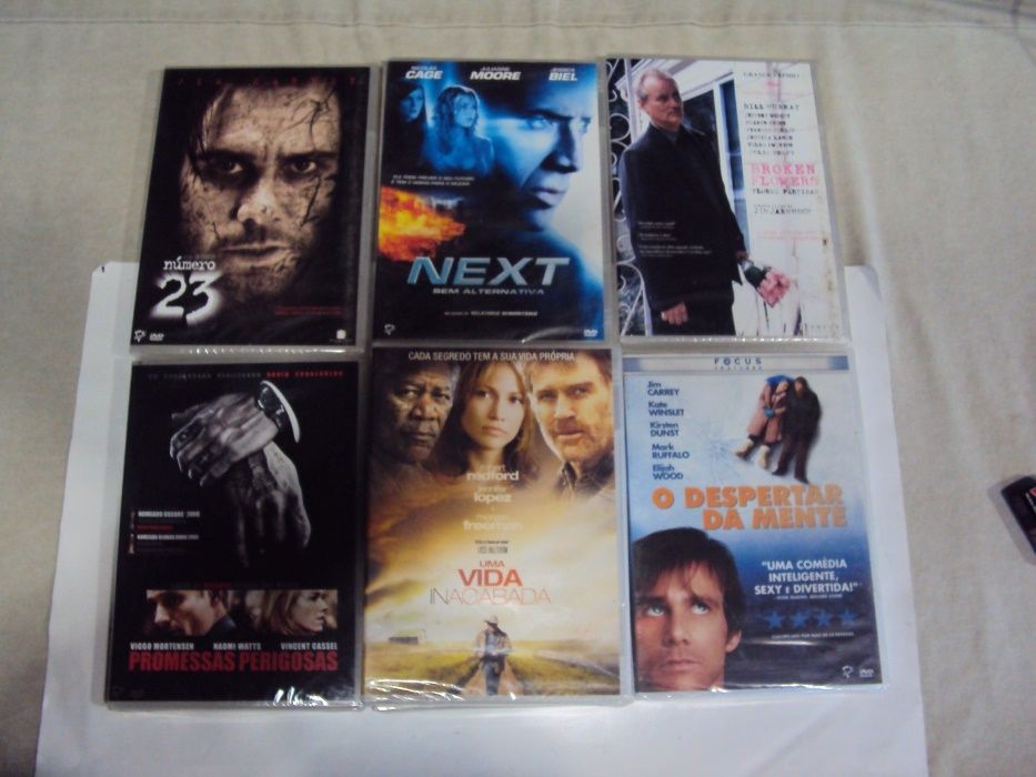 Filmes dvd - ação / drama / terror / romance