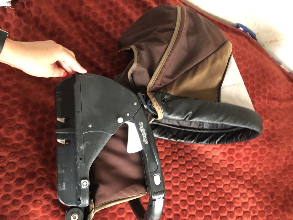 Коляска люлька в нормальному стані