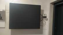 Grzejnik elektryczny Blyss 1000W – grafitowy – mało używany -termostat