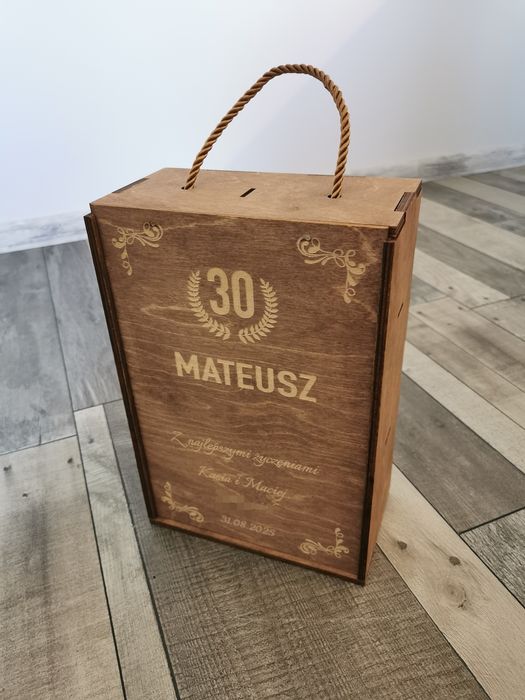 Skrzynka, pudełko na whisky