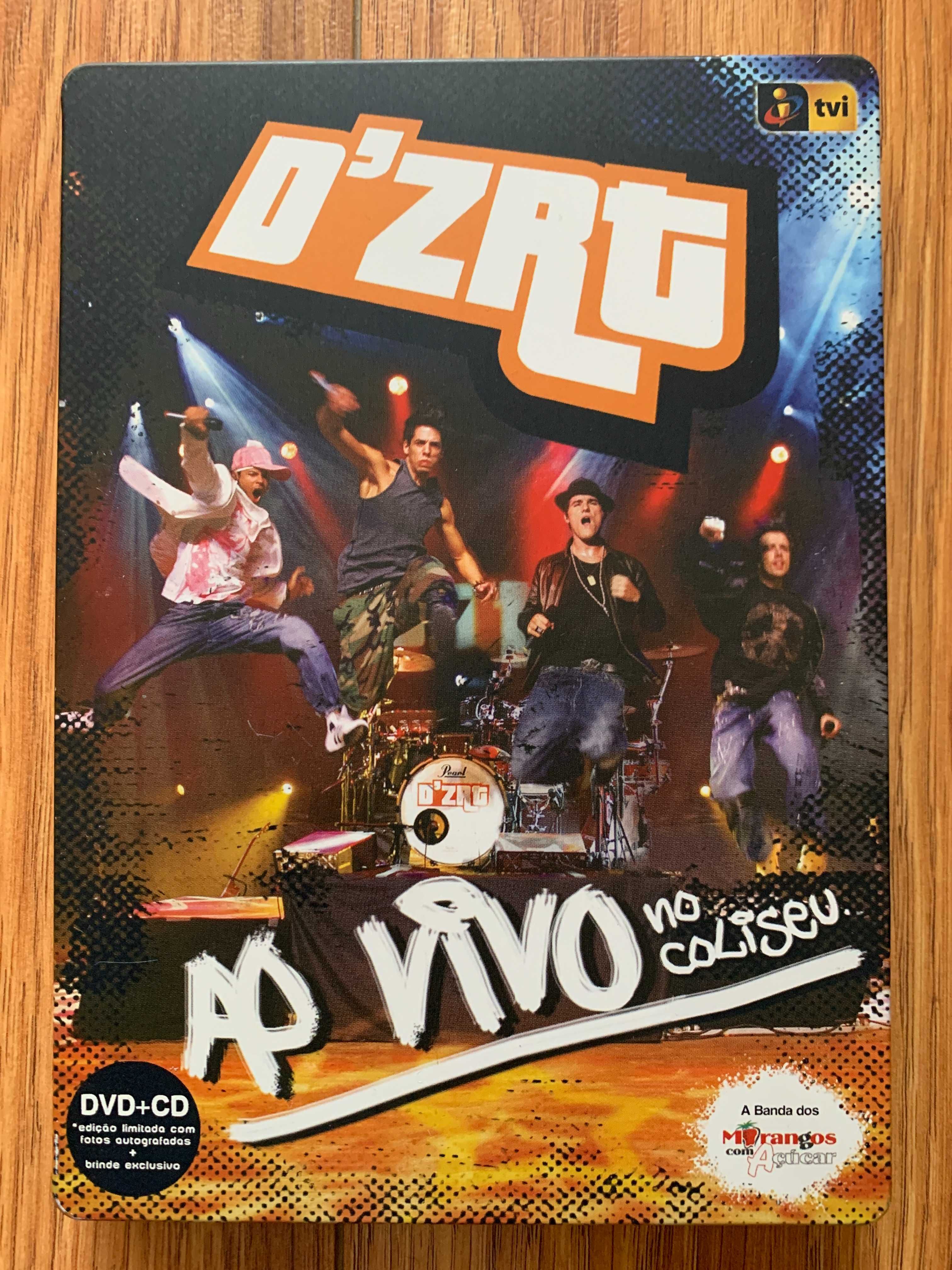 D'zrt - Ao Vivo no Coliseu  - CD + DVD + Fotos