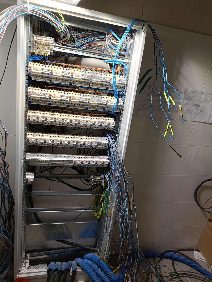 elektryk 24/7 ustawianie antenTV szafy rack monitoring