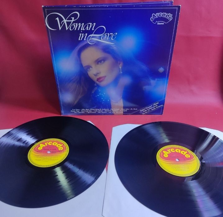 Романтичні рок,поп збірники з списками композицій.Вінілові платівки.