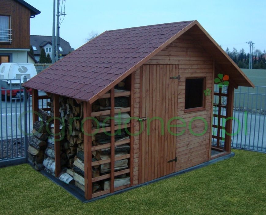 Drewniany Domek Ogrodowy Narzędziowy PRODUCENT