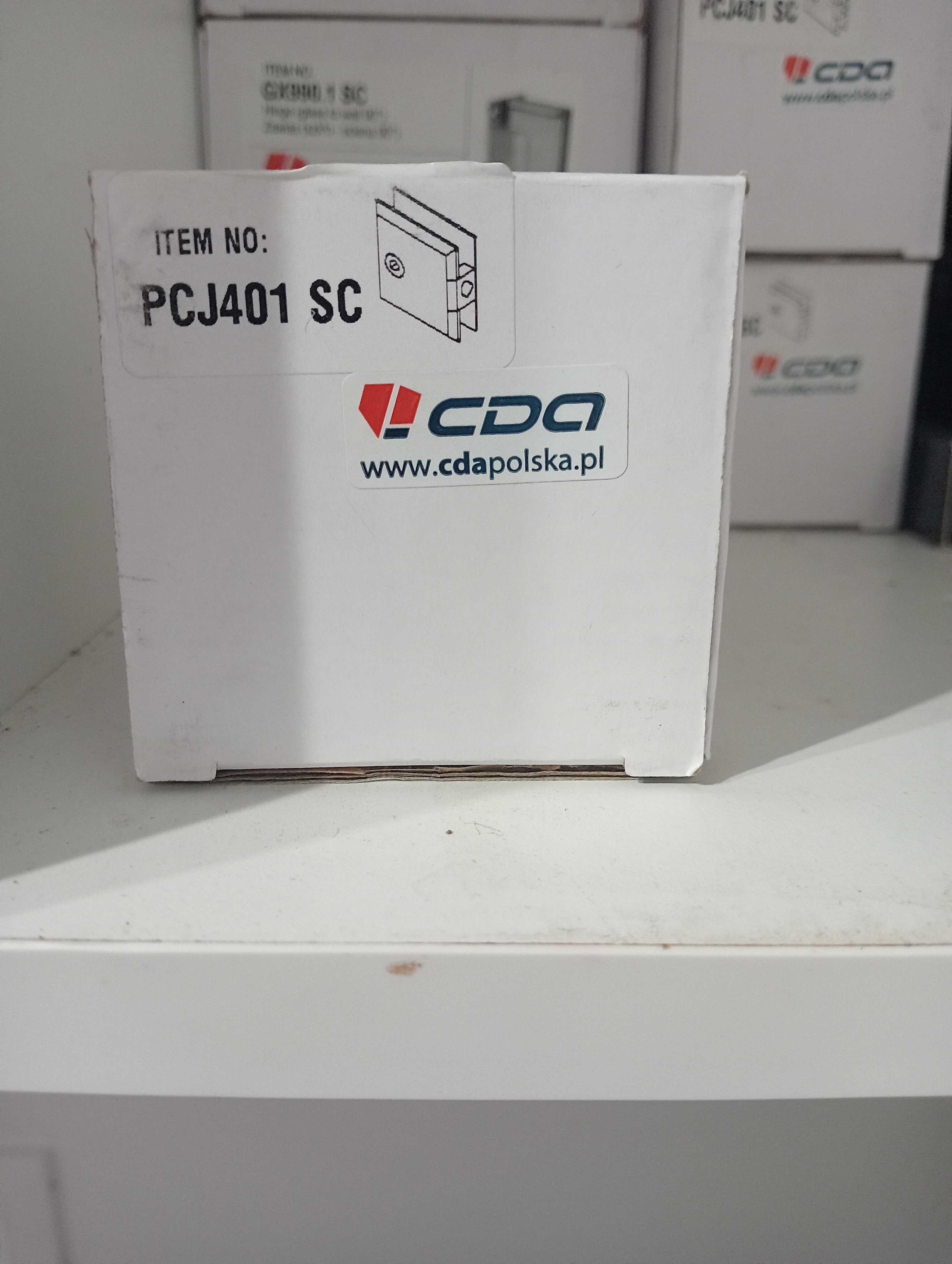 CDA - klamra ściana-szkło, PCJ401 SC