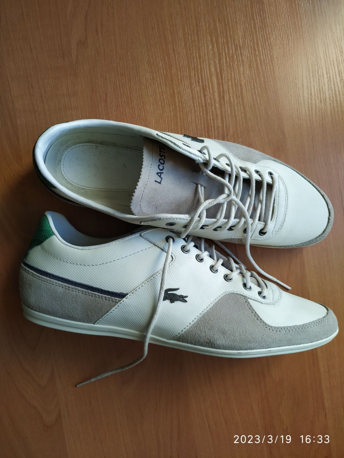 Нові!Чоловічі  Спортивні туфлі"Lacoste"46