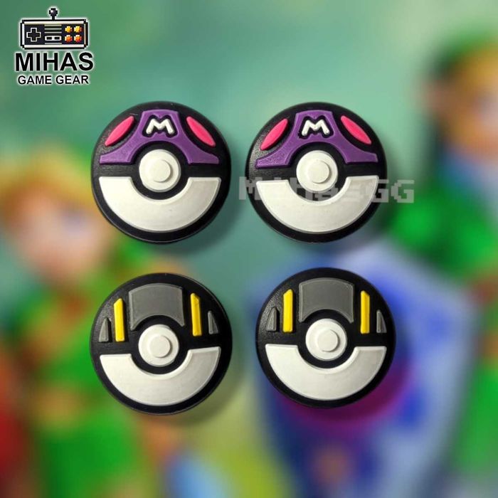 Накладки на стіки Nintendo Switch - Zelda, Pokemon, Splatoon, Mario