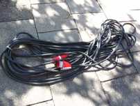 Kabel siłowy w gumie przedłużacz budowlany 32A 5x6mm/ długość 35metrów