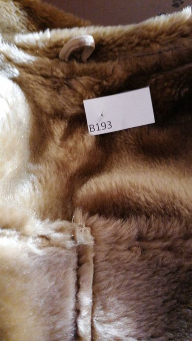 B/193 Kożuszek futerko sztuczne zimowe r. 48
