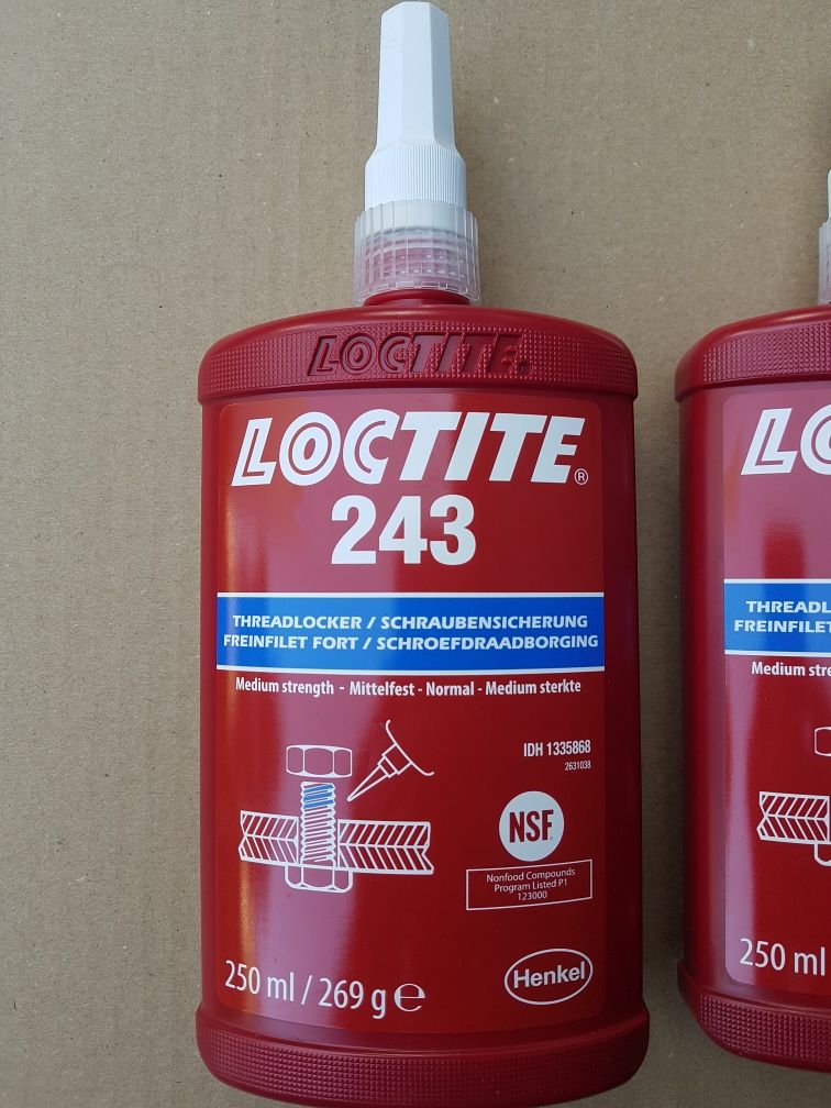 Klej do gwintów Loctite 243 250ml